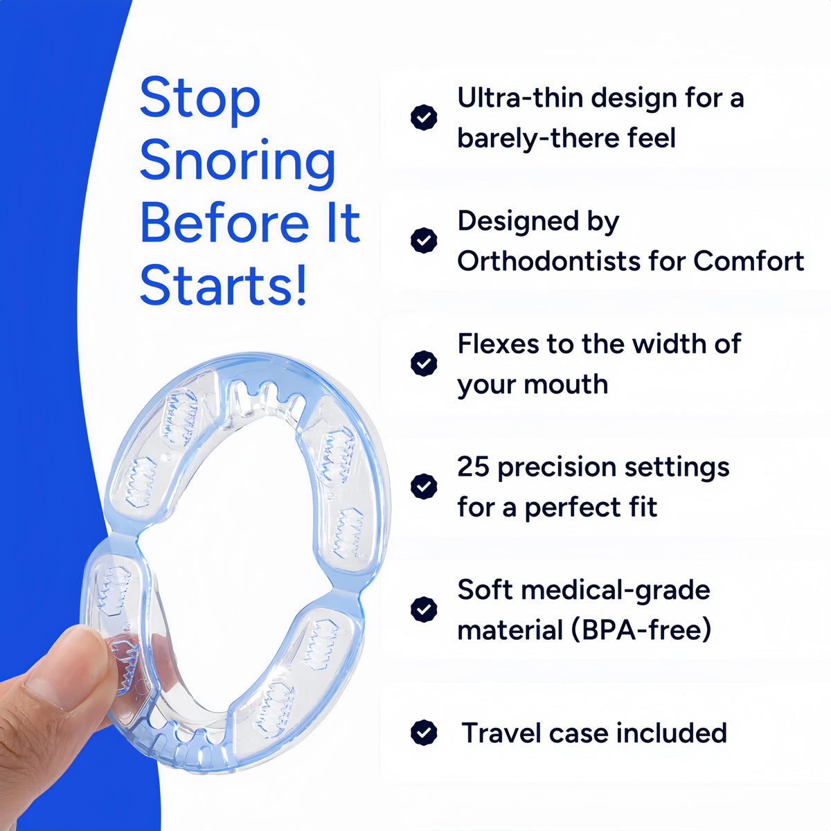 QuietLab Pro® Anti-Snoring Mouthpiece